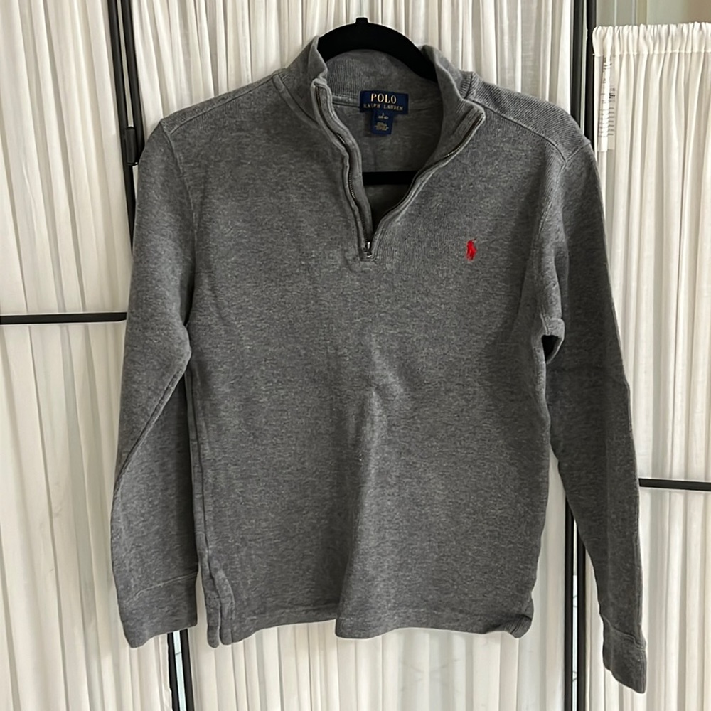 Polo Boy’s half zip long sleeve sweater